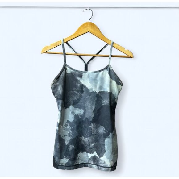 Lululemon Size 2/4 Gray Racerback Tank Top - Picture 1 of 9